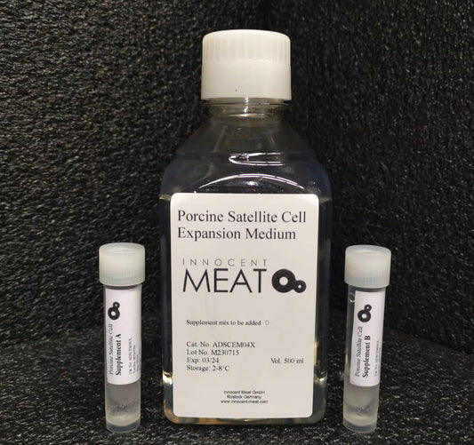 Innocent Meat’s Expansion Media for Porcine Primary Cells.